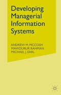 Cover: Developing Managerial Information Systems - Palgrave Macmillan