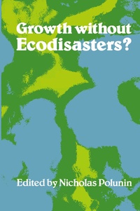 Enlarge image Cover: Growth without Ecodisasters? - Palgrave Macmillan
