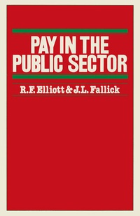Enlarge image Cover: Pay in the Public Sector - Palgrave Macmillan