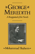 Cover: George Meredith - Palgrave Macmillan