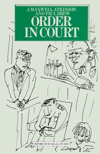Abbildung von: Order in Court - Palgrave Macmillan