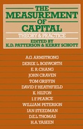Cover: The Measurement of Capital - Palgrave Macmillan