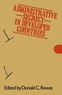 Cover: Administrative Secrecy in Developed Countries - Palgrave Macmillan