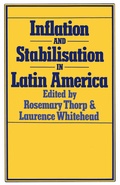 Cover: Inflation and Stabilization in Latin America - Palgrave Macmillan