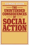 Cover: The Unintended Consequences of Social Action - Palgrave Macmillan