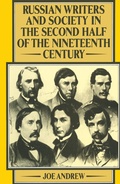 Cover: Russian Writers and Society in the Second Half of the Nineteenth Century - Palgrave Macmillan