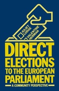 Cover: Direct Elections to the European Parliament - Palgrave Macmillan