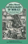 Cover: Genealogies of Morals - Palgrave Macmillan