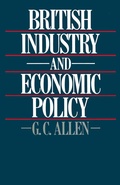 Cover: British Industry and Economic Policy - Palgrave Macmillan