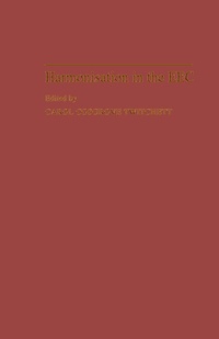 Enlarge image Cover: Harmonisation in the EEC - Palgrave Macmillan