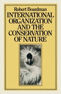 Cover: International Organization and the Conservation of Nature - Palgrave Macmillan