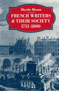 Cover: French Writers and their Society 1715-1800 - Palgrave Macmillan