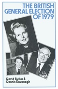 Cover: The British General Election of 1979 - Palgrave Macmillan