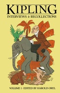 Cover: Kipling Interviews and Recollections - Palgrave Macmillan