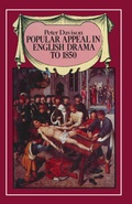 Cover: Popular Appeal in English Drama to 1850 - Palgrave Macmillan