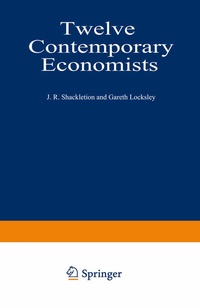 Enlarge image Cover: Twelve Contemporary Economists - Palgrave Macmillan