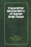 Cover: Transmitter Biochemistry of Human Brain Tissue - Palgrave Macmillan