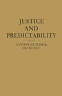 Cover: Justice and Predictability - Palgrave Macmillan