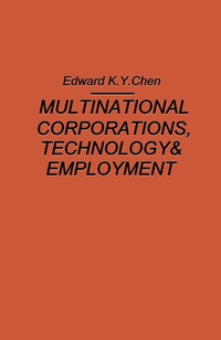 Enlarge image Cover: Multinational Corporations, Technology and Employment - Palgrave Macmillan
