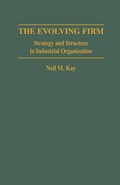 Cover: Evolving Firm - Palgrave Macmillan
