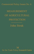 Cover: Measurement of Agricultural Protection - Palgrave Macmillan