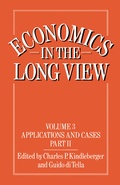 Cover: Economics in the Long View - Palgrave Macmillan