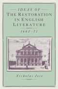 Cover: Ideas of the Restoration in English Literature, 1660-71 - Palgrave Macmillan