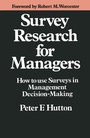 Cover: Survey Research for Managers - Palgrave Macmillan