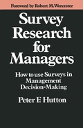 Cover: Survey Research for Managers - Palgrave Macmillan