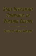 Cover: State Investment Companies in Western Europe - Palgrave Macmillan