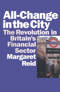 Enlarge image Cover: All-Change in the City - Palgrave Macmillan