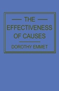 Cover: The Effectiveness of Causes - Palgrave Macmillan