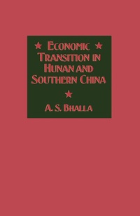 Enlarge image Cover: Economic Transition in Hunan and Southern China - Palgrave Macmillan