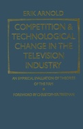 Cover: Competition and Technological Change in the Television Industry - Palgrave Macmillan