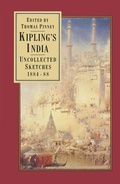 Cover: Kipling's India: Uncollected Sketches 1884-88 - Palgrave Macmillan