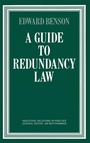 Cover: A Guide to Redundancy Law - Palgrave Macmillan