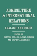 Cover: Agriculture and Internationl Relations - Palgrave Macmillan