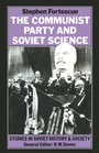 Cover: The Communist Party and Soviet Science - Palgrave Macmillan