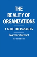 Cover: The Reality of Organizations - Palgrave Macmillan