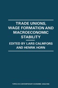 Cover: Trade Unions, Wage Formation and Macroeconomic Stability - Palgrave Macmillan