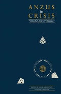 Cover: ANZUS in Crisis - Palgrave Macmillan