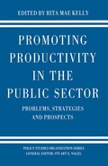 Cover: Promoting Productivity in the Public Sector - Palgrave Macmillan
