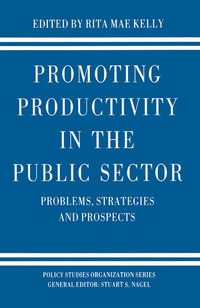 Enlarge image Cover: Promoting Productivity in the Public Sector - Palgrave Macmillan