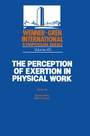 Cover: Perception of Exertion in Physical Exercise - Palgrave Macmillan