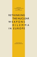 Cover: Rethinking the Nuclear Weapons Dilemma in Europe - Palgrave Macmillan