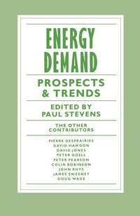 Enlarge image Cover: Energy Demand - Palgrave Macmillan