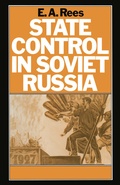 Cover: State Control in Soviet Russia - Palgrave Macmillan