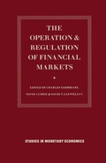 Cover: The Operation and Regulation of Financial Markets - Palgrave Macmillan