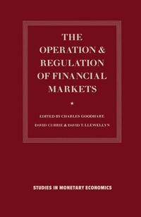 Enlarge image Cover: The Operation and Regulation of Financial Markets - Palgrave Macmillan