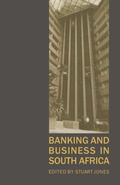 Cover: Banking and Business in South Africa - Palgrave Macmillan